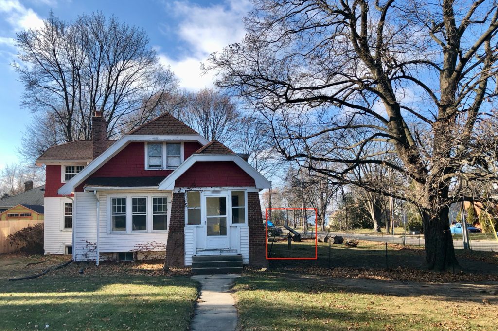John English's house on Monona Drive in Madison.