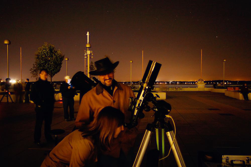 Jeff Shokler at Moon Over Monona Terrace, 2008.